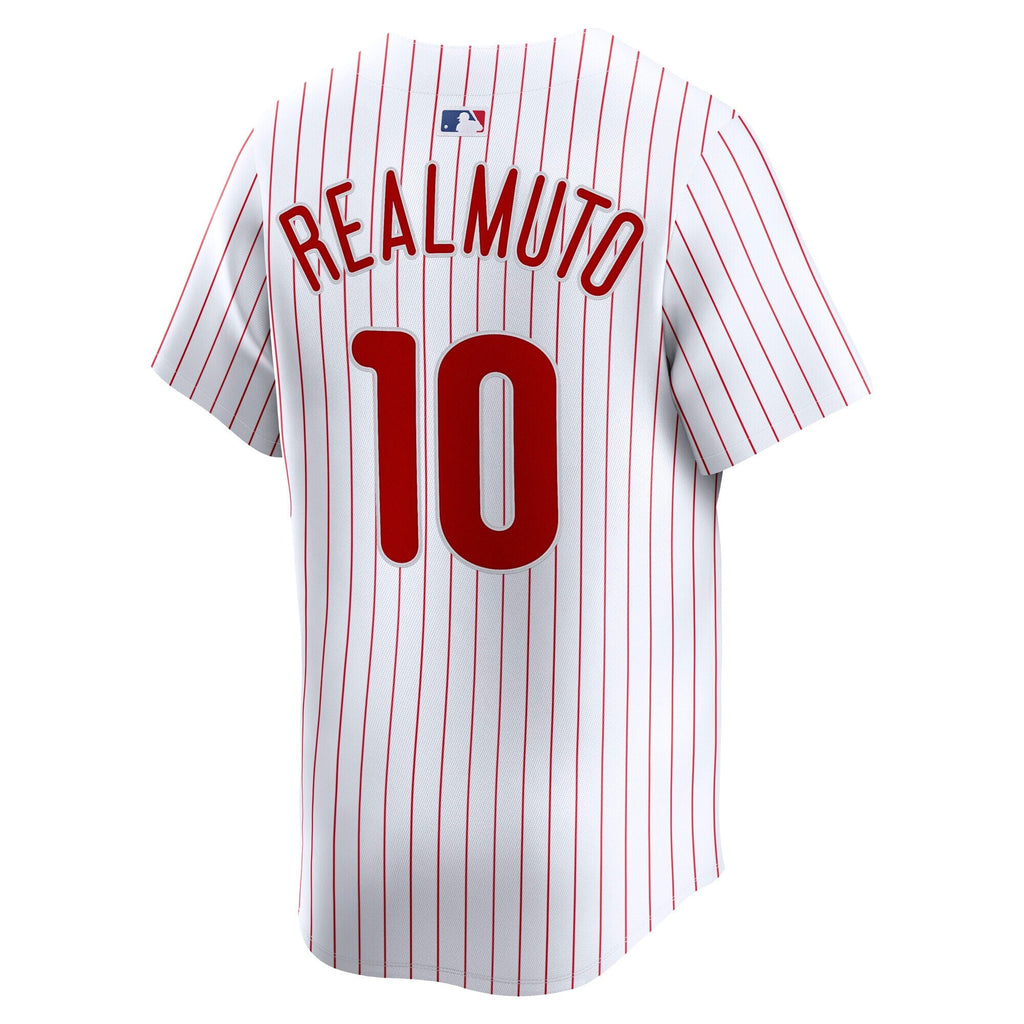 Philadelphia Phillies J.T. Realmuto Nike White Home Limited Player Jersey