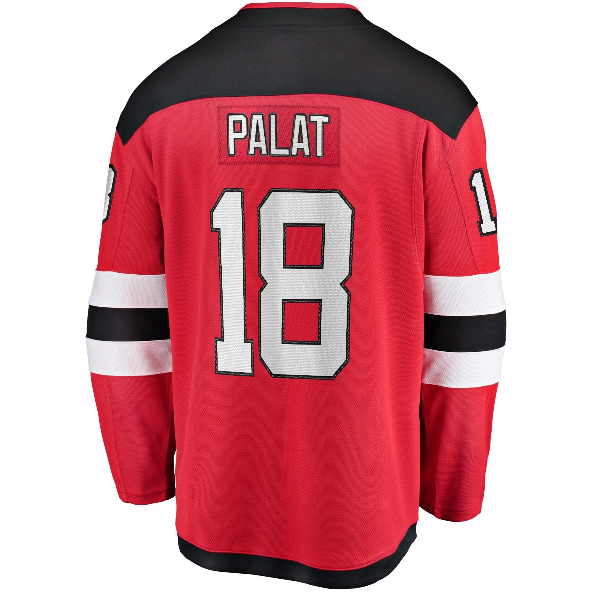 New Jersey Devils Ondrej Palat Fanatics Red Home Breakaway Player Jersey