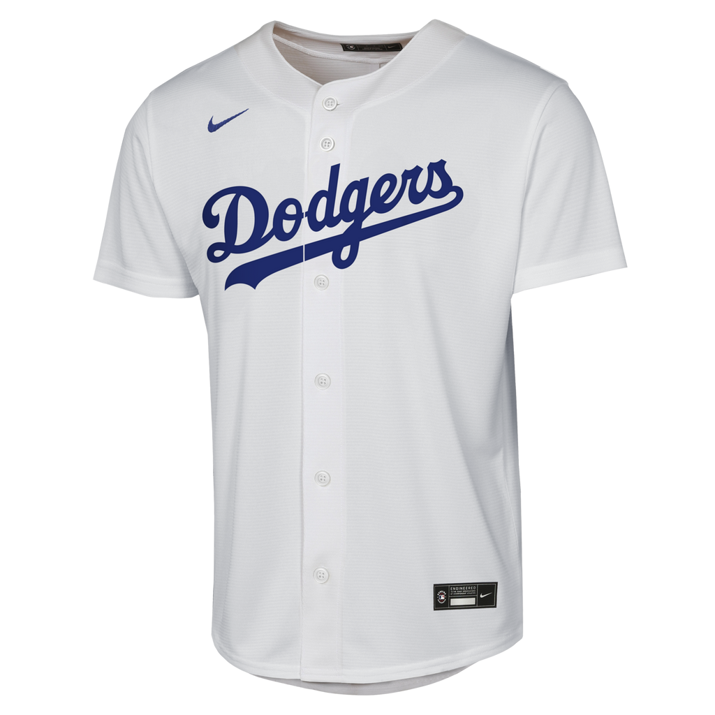Male Los Angeles Dodgers Will Smith Nike White Home Replica Jersey