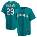 Seattle Mariners Cal Raleigh Nike Teal Alternate Replica Jersey