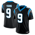 Carolina Panthers Bryce Young Nike Black Team Vapor F.U.S.E. Stitched Limited Jersey