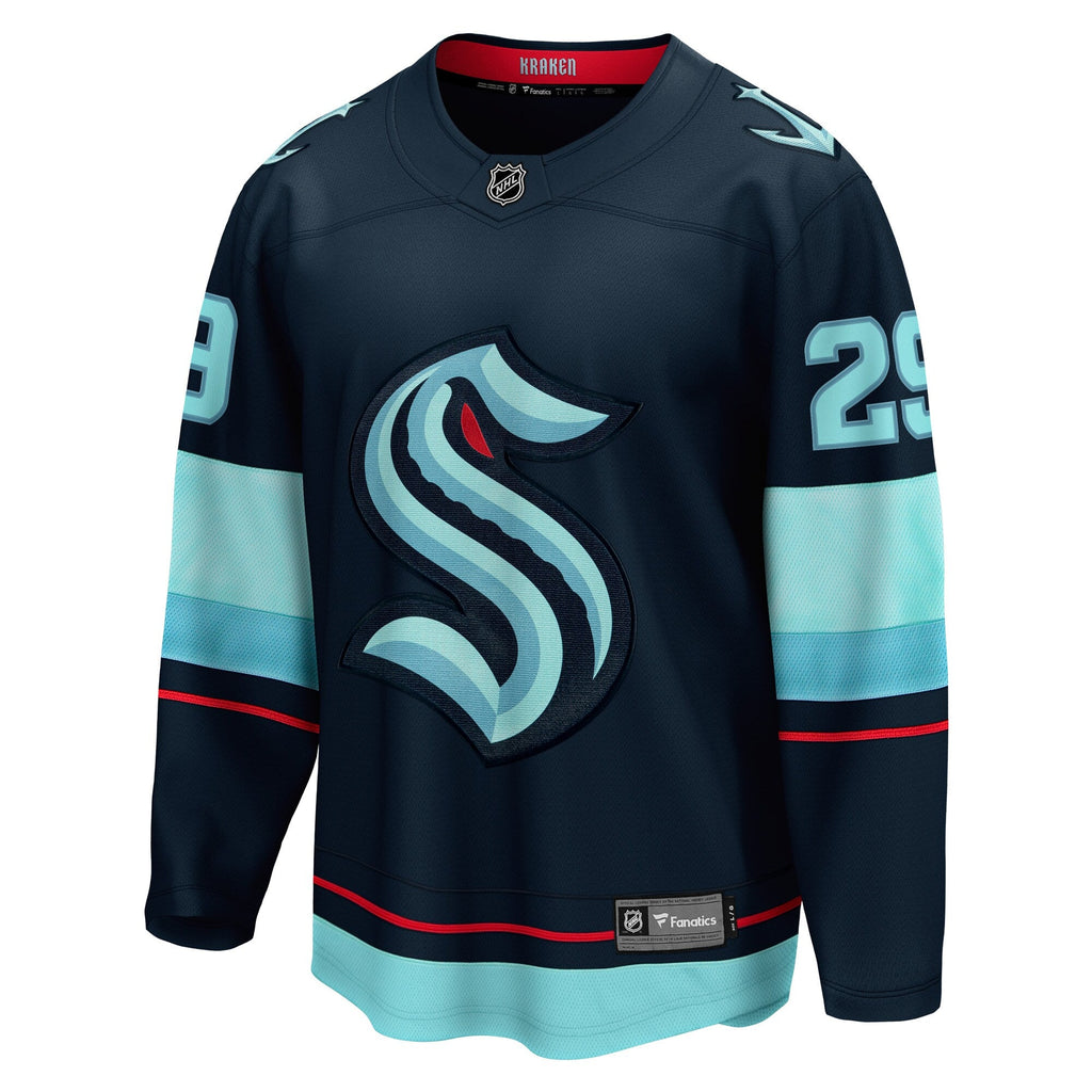 Seattle Kraken Vince Dunn Fanatics Deep Sea Blue Home Breakaway Player Jersey