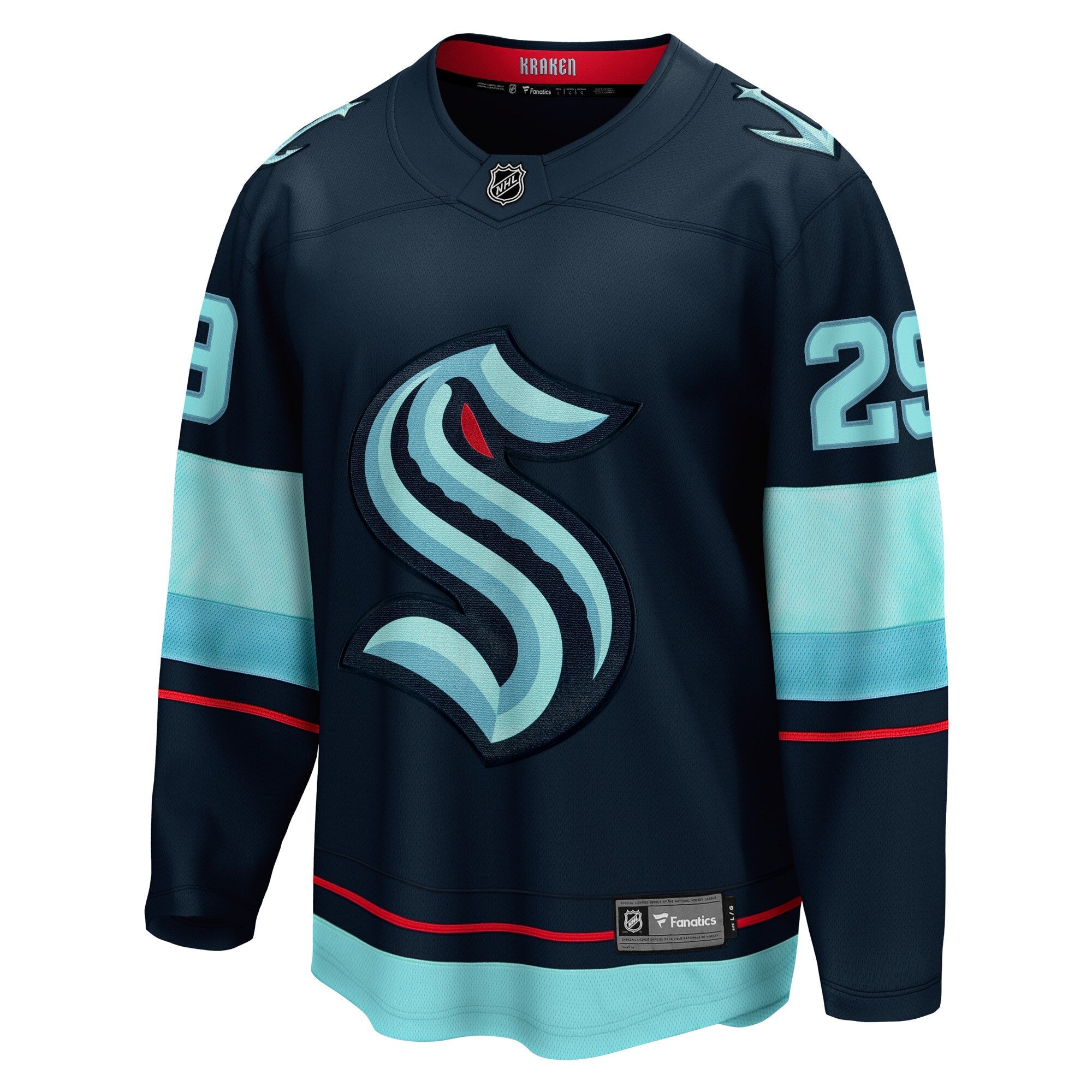 Seattle Kraken Vince Dunn Fanatics Deep Sea Blue Home Breakaway Player Jersey