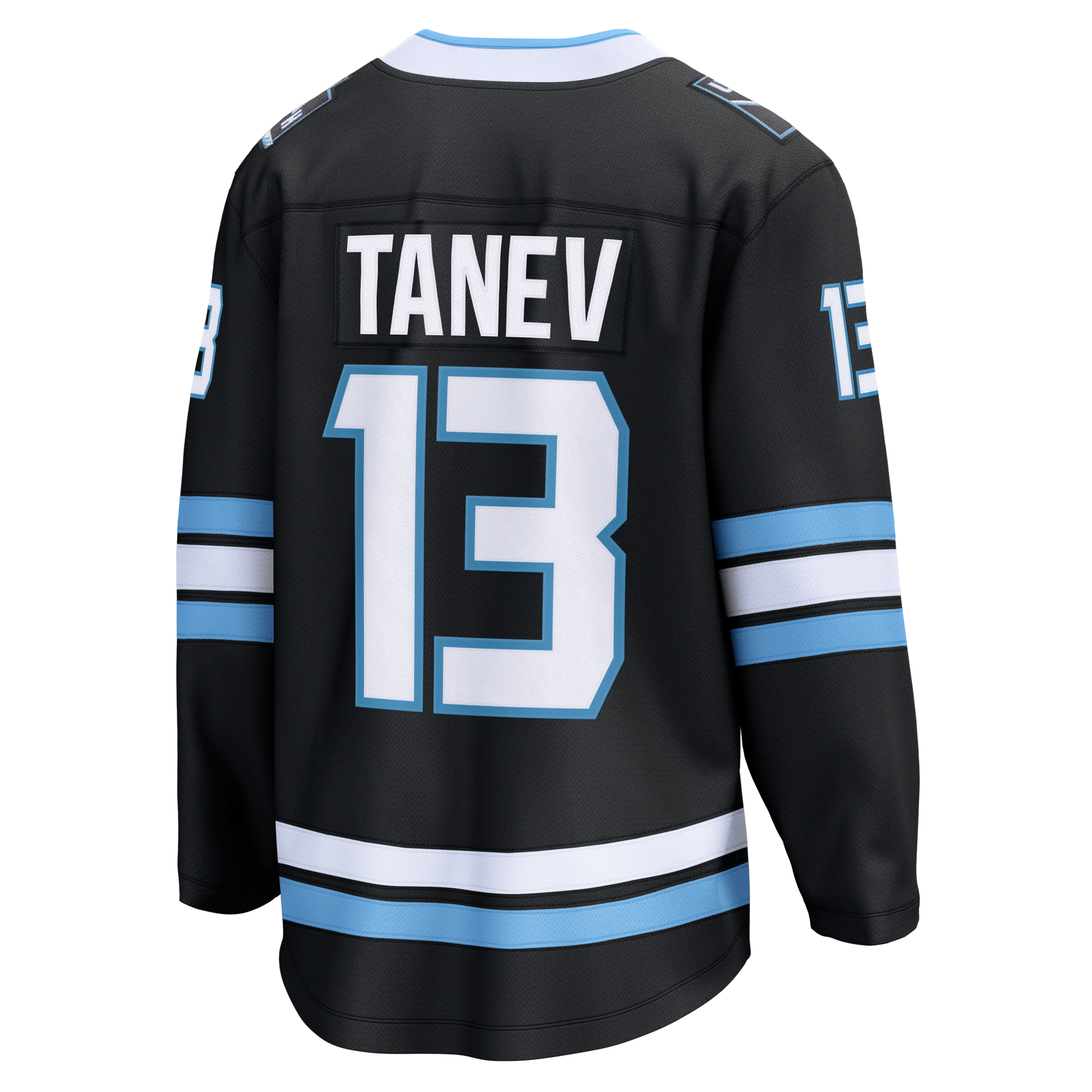 Utah Mammoth Brandon Tanev Fanatics Black Home Breakaway Player Jersey