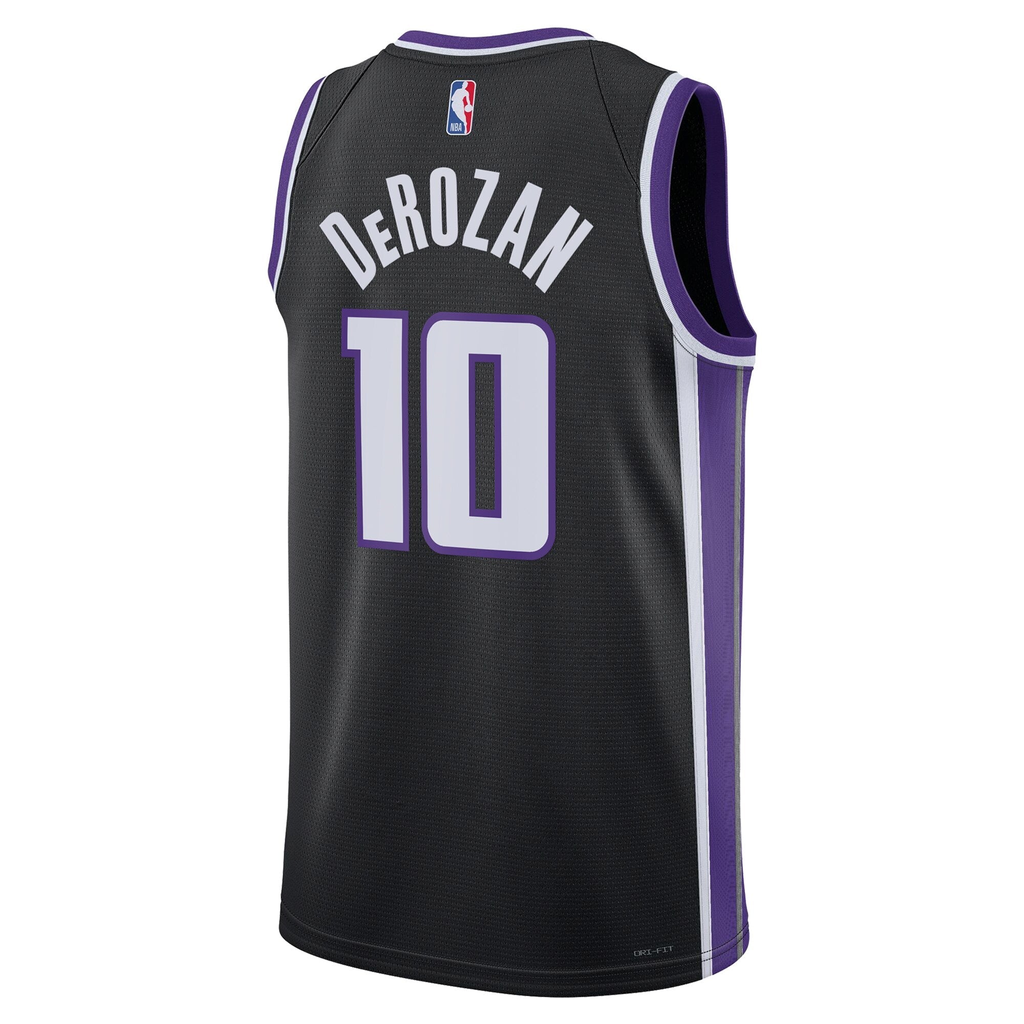 Sacramento Kings Nike Icon Edition Swingman Jersey - Black - DeMar DeRozan