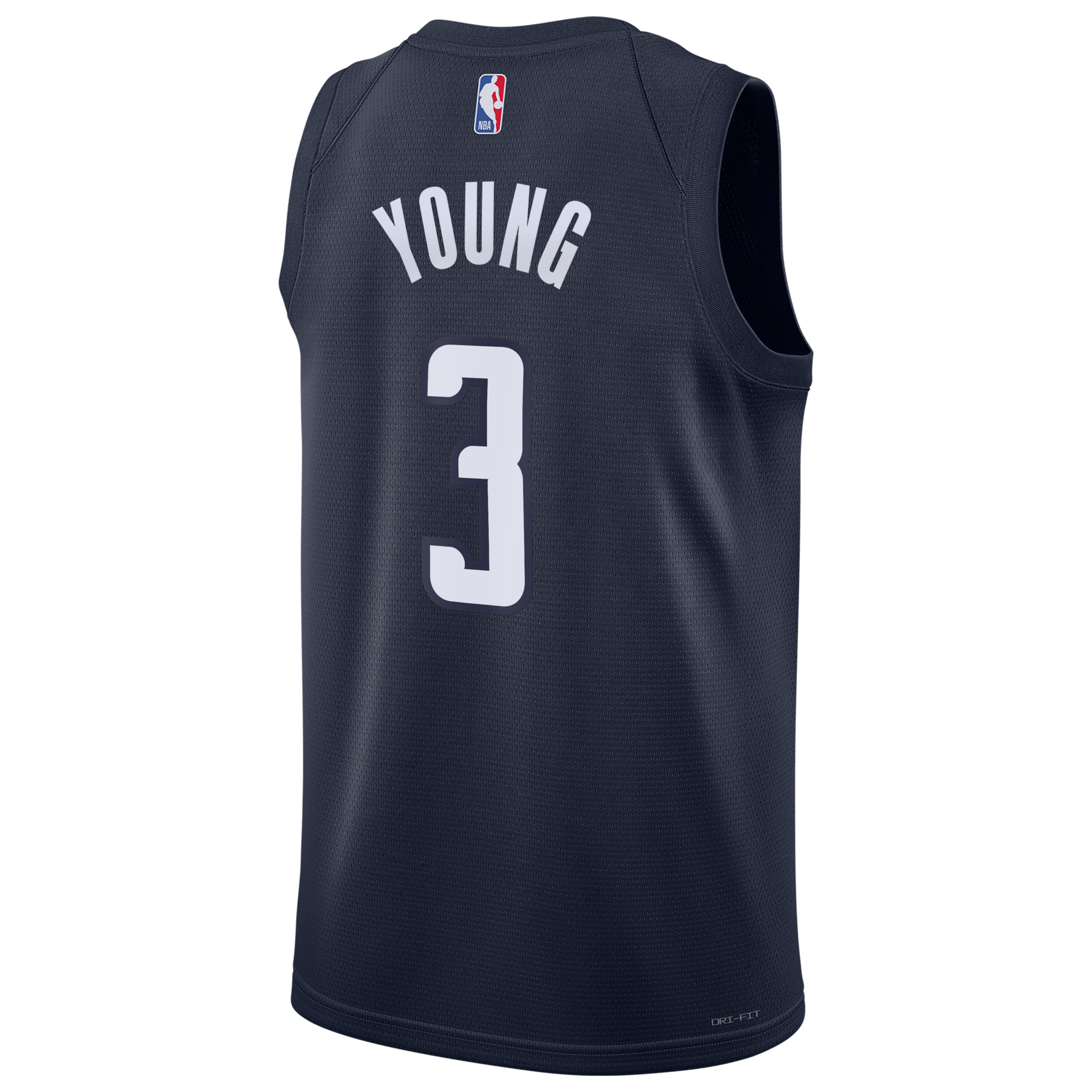 Washington Wizards Jordan Brand Statement Edition Swingman Jersey - Navy - Trae Young -