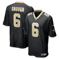 New Orleans Saints Tyler Shough Nike Black Game Jersey
