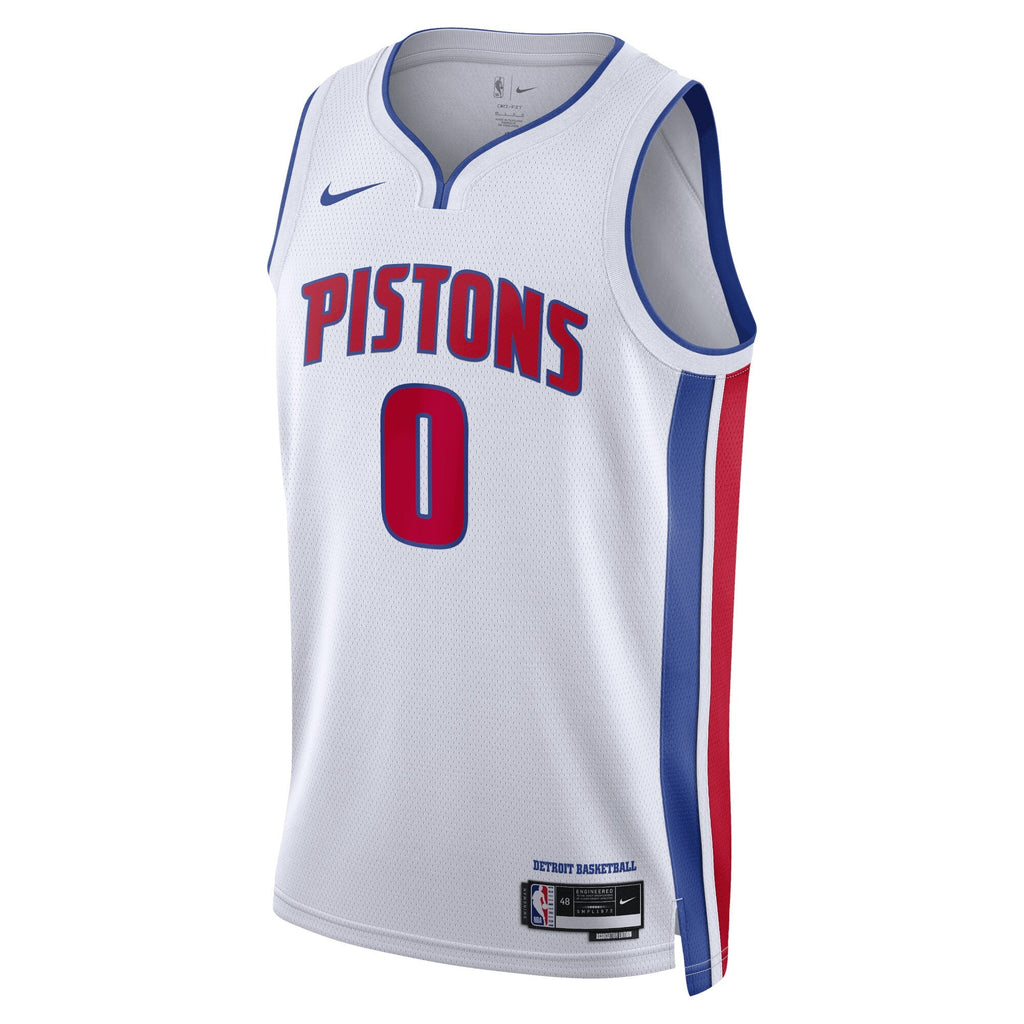 Detroit Pistons Nike Association Edition Swingman Jersey - White - Jalen Duren