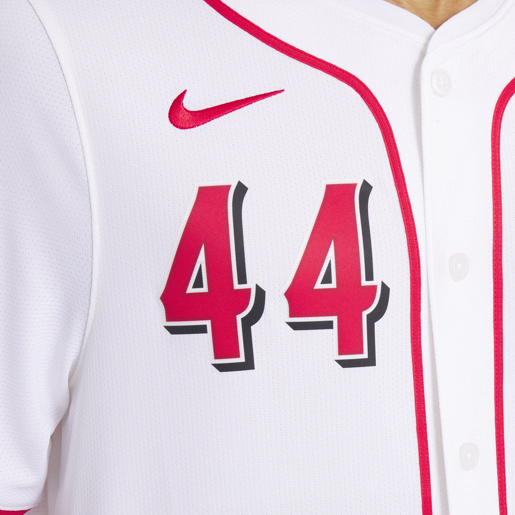 Cincinnati Reds Elly De La Cruz Nike White Home Limited Player Jersey