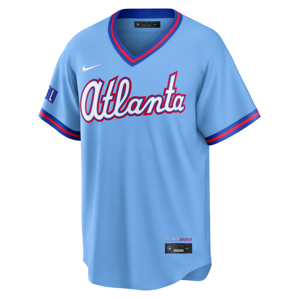 Atlanta Braves Nike Powder Blue 2026 City Connect Stadium Jersey