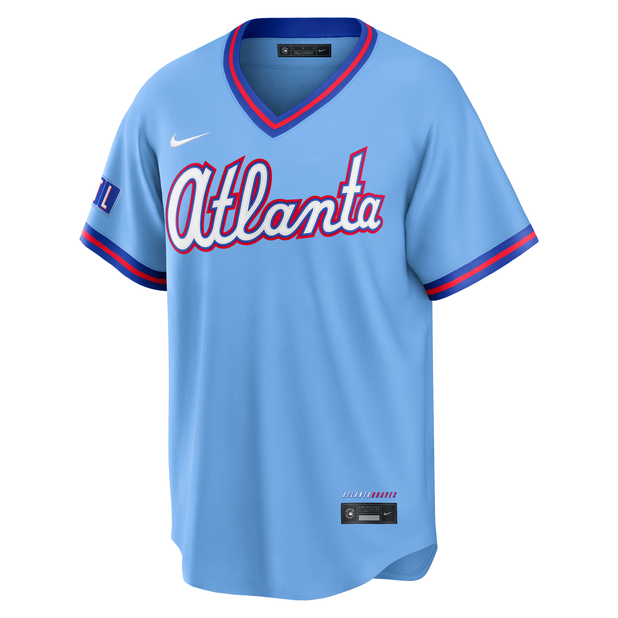 Atlanta Braves Nike Powder Blue 2026 City Connect Stadium Jersey