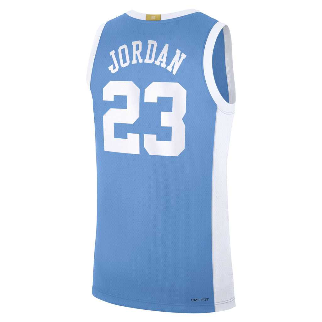 Jordan Brand Michael Jordan Carolina Blue North Carolina Tar Heels Road Replica Basketball Jersey