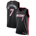 Miami Heat Nike Icon Edition Swingman Jersey - Black - Giannis Antetokounmpo