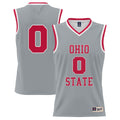 GameDay Greats #0 Gray Ohio State Buckeyes Lightweight Basketball Fashion Jersey