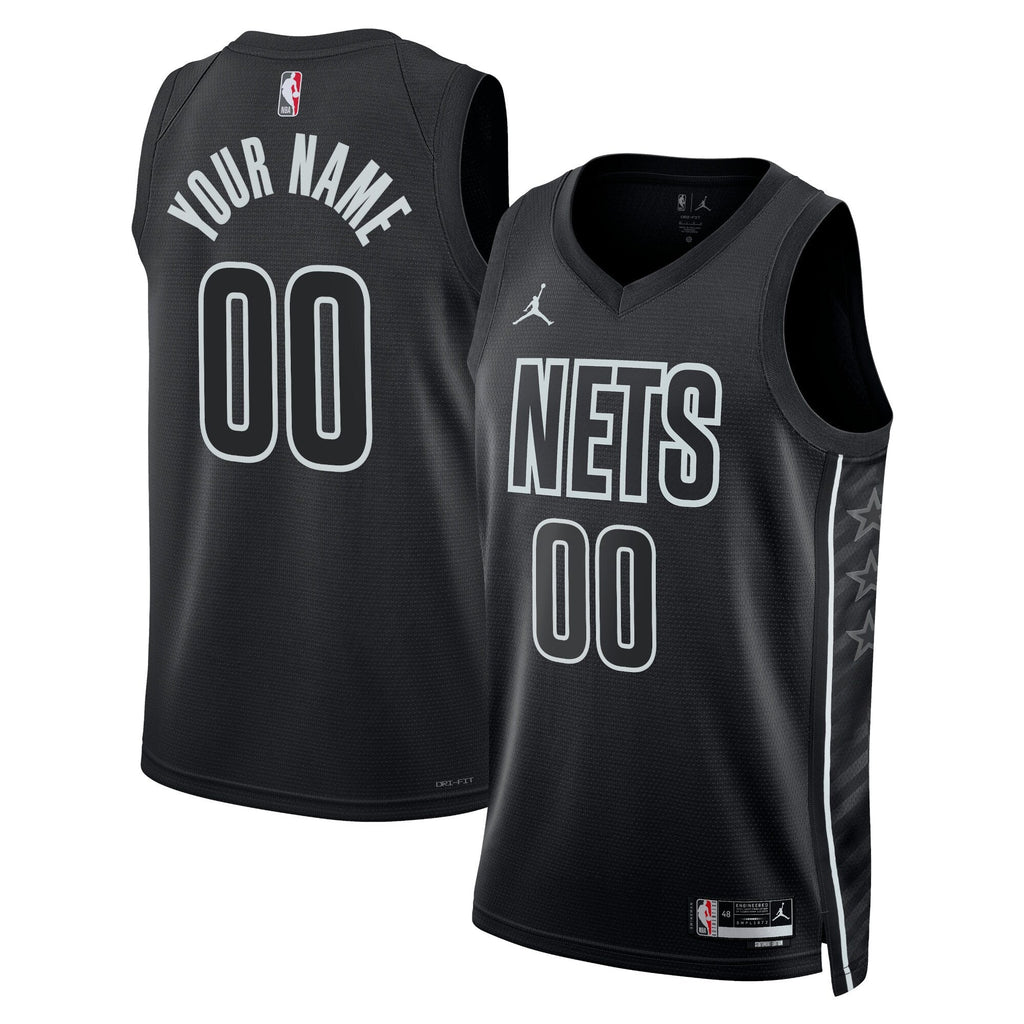 Brooklyn Nets Jordan Statement Swingman Jersey - Custom