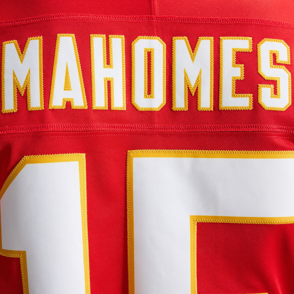 Kansas City Chiefs Patrick Mahomes Nike Red Team Vapor F.U.S.E. Stitched Limited Jersey