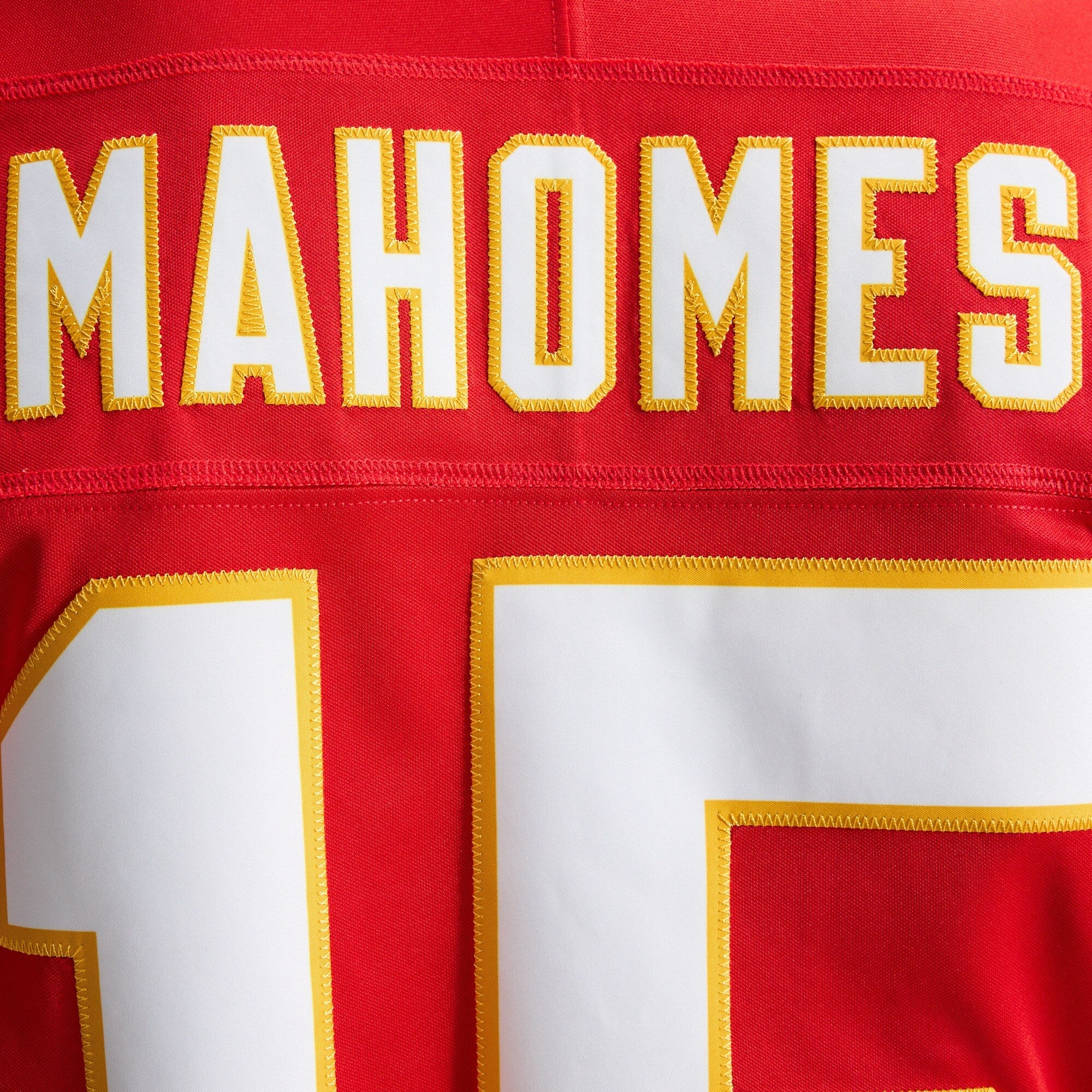 Kansas City Chiefs Patrick Mahomes Nike Red Team Vapor F.U.S.E. Stitched Limited Jersey