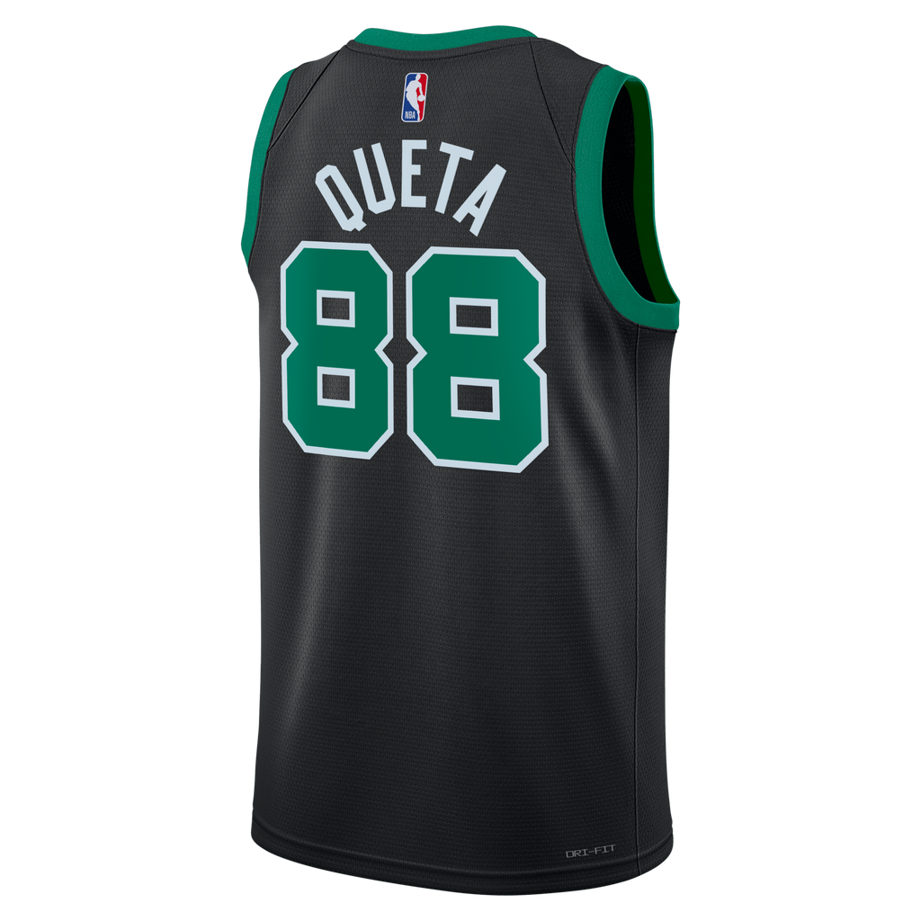 Boston Celtics Jordan Brand Statement Edition Swingman Jersey - Black - Neemias Queta