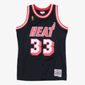 Mitchell & Ness Alonzo Mourning Black Miami Heat Hardwood Classics Swingman Jersey