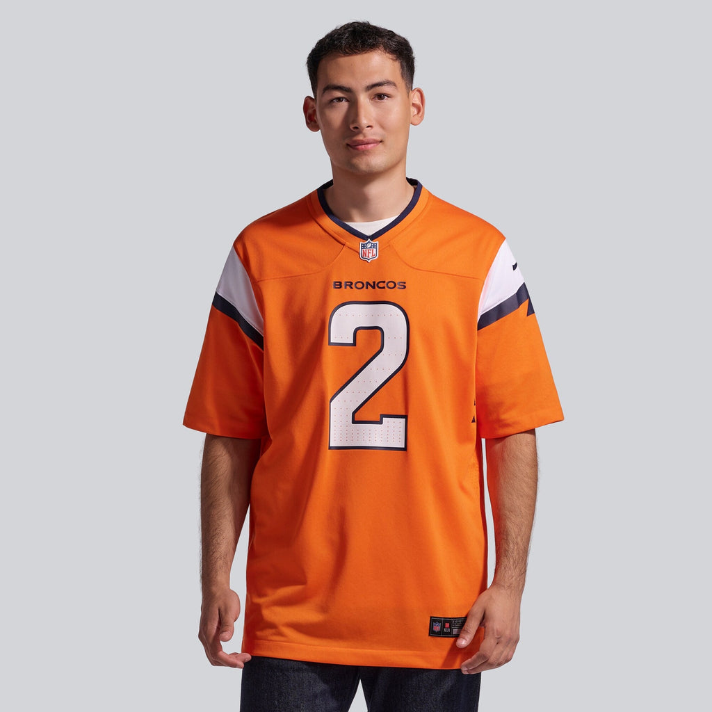 Denver Broncos Patrick Surtain II Nike Orange Team Game Jersey