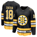 Boston Bruins Pavel Zacha Fanatics Black Home Breakaway Player Jersey