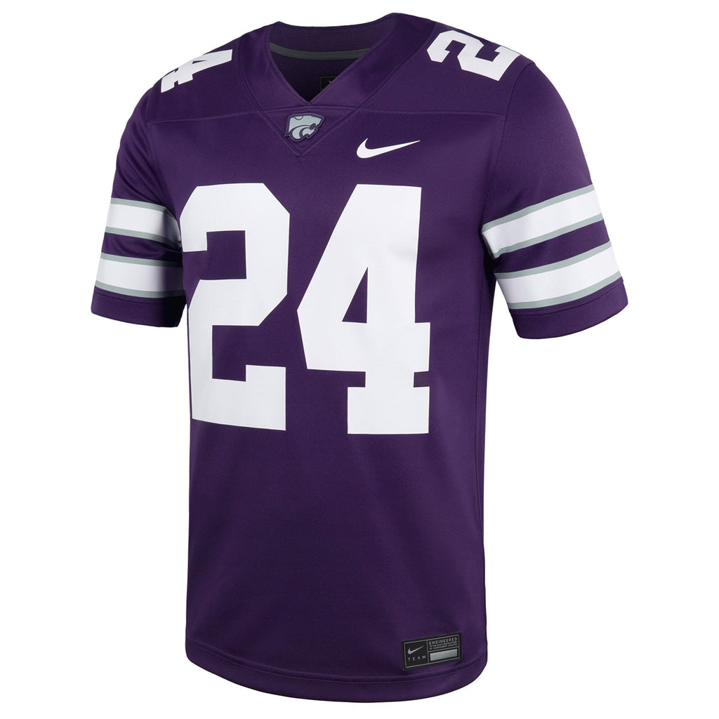 Nike #24 Purple Kansas State Wildcats Untouchable Football Jersey