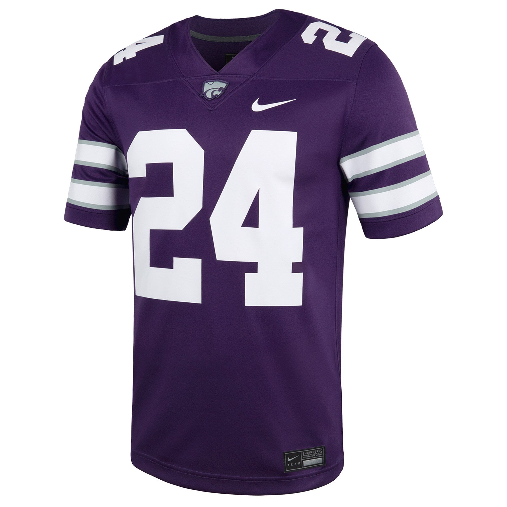 Nike #24 Purple Kansas State Wildcats Untouchable Football Jersey