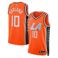 LA Clippers Nike 2025/26 City Edition Swingman Jersey - Orange - Darius Garland