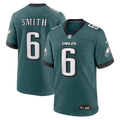 Philadelphia Eagles DeVonta Smith Nike Midnight Green Team Game Jersey