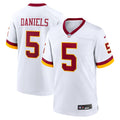 Washington Commanders Jayden Daniels Nike White Game Super Bowl Era Jersey