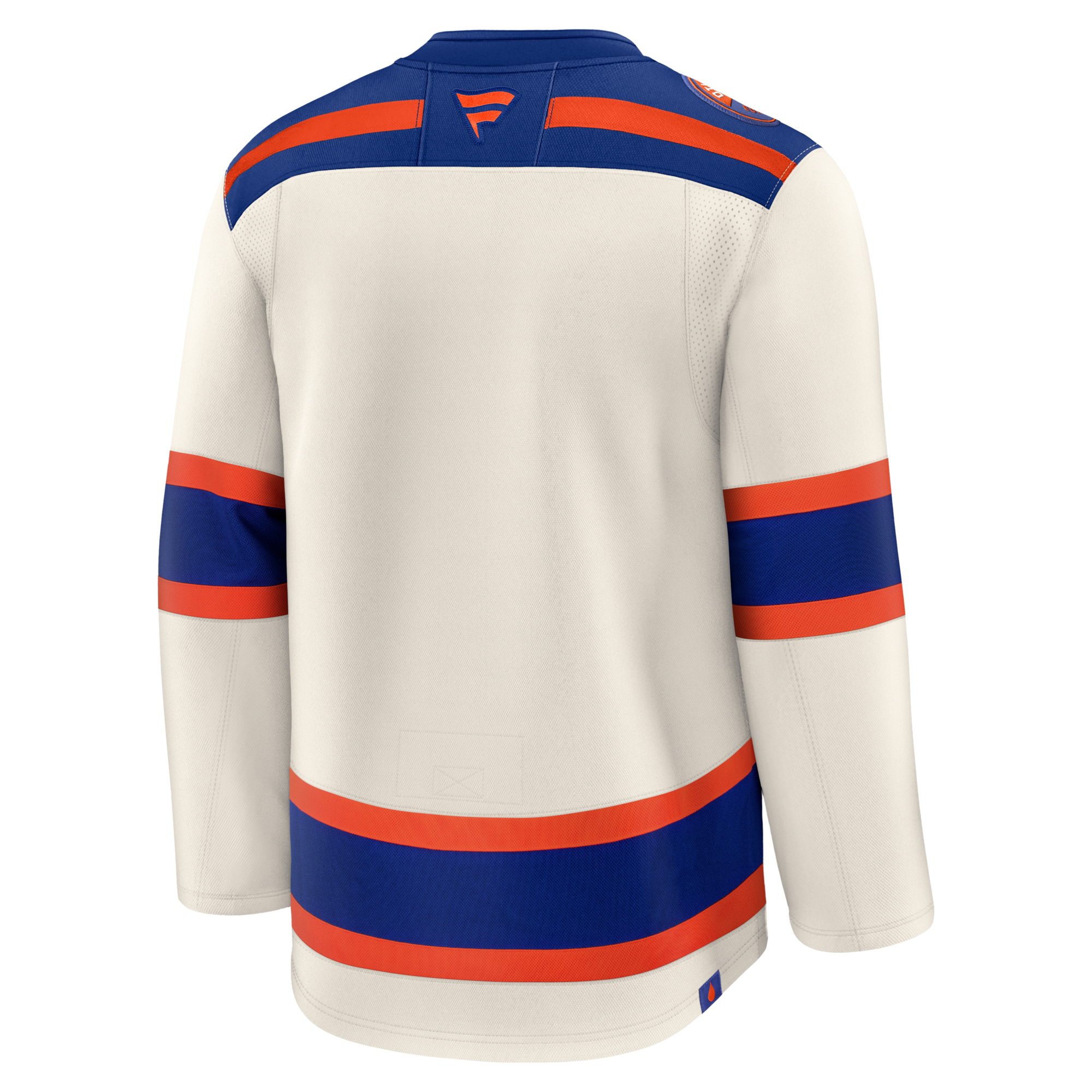 Edmonton Oilers Fanatics Light Beige Alternate Premium Jersey