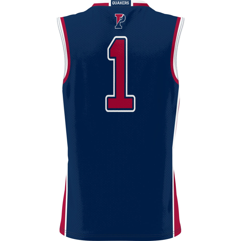 GameDay Greats #1 Navy Pennsylvania Quakers Lightweight Basketball Jersey