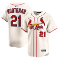 St. Louis Cardinals Lars Nootbaar Nike Cream Alternate 2 Limited Jersey