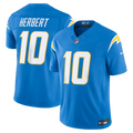 Los Angeles Chargers Justin Herbert Nike Powder Blue Team Vapor F.U.S.E. Stitched Limited Jersey