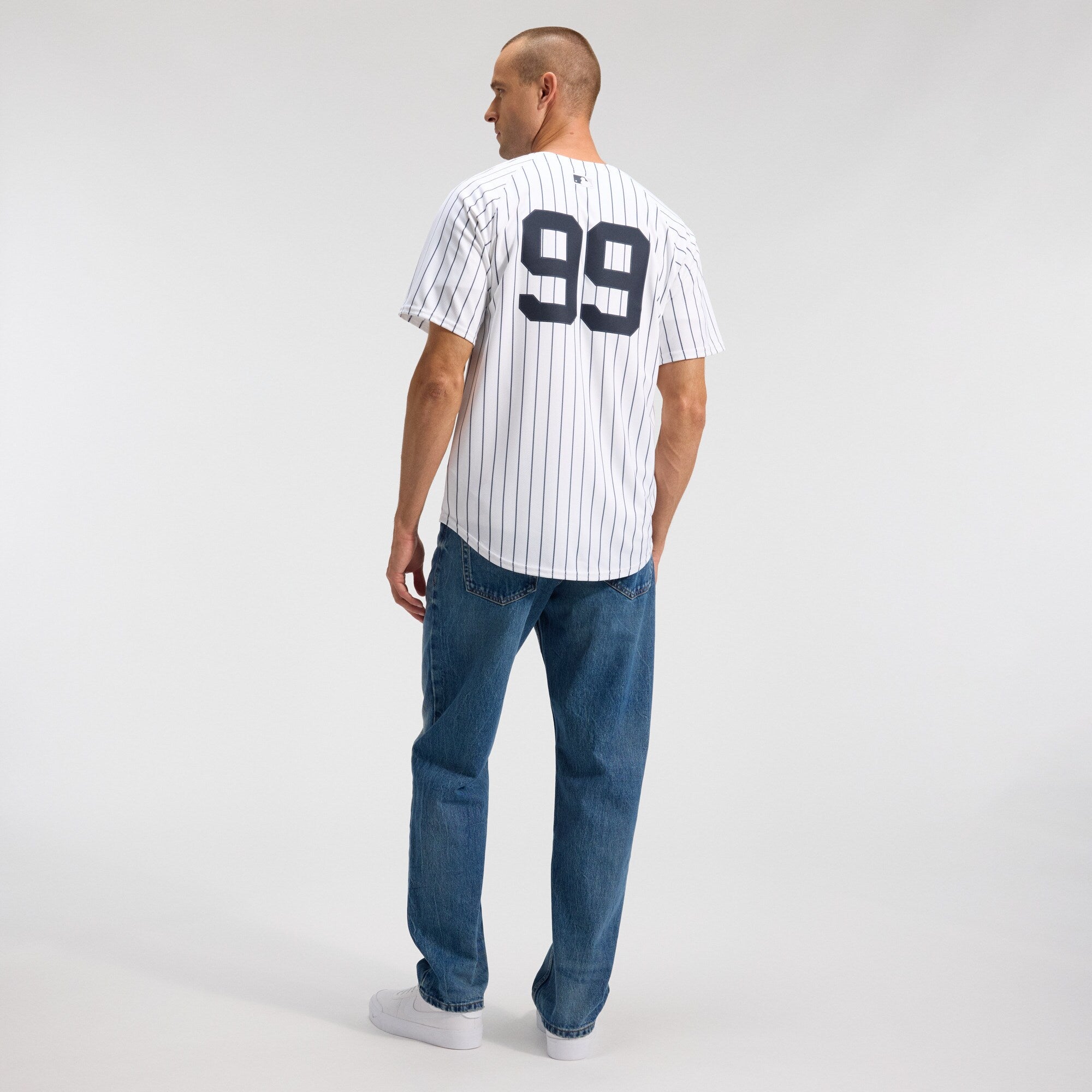 New York Yankees Aaron Judge Nike White Home Limited Player Jersey