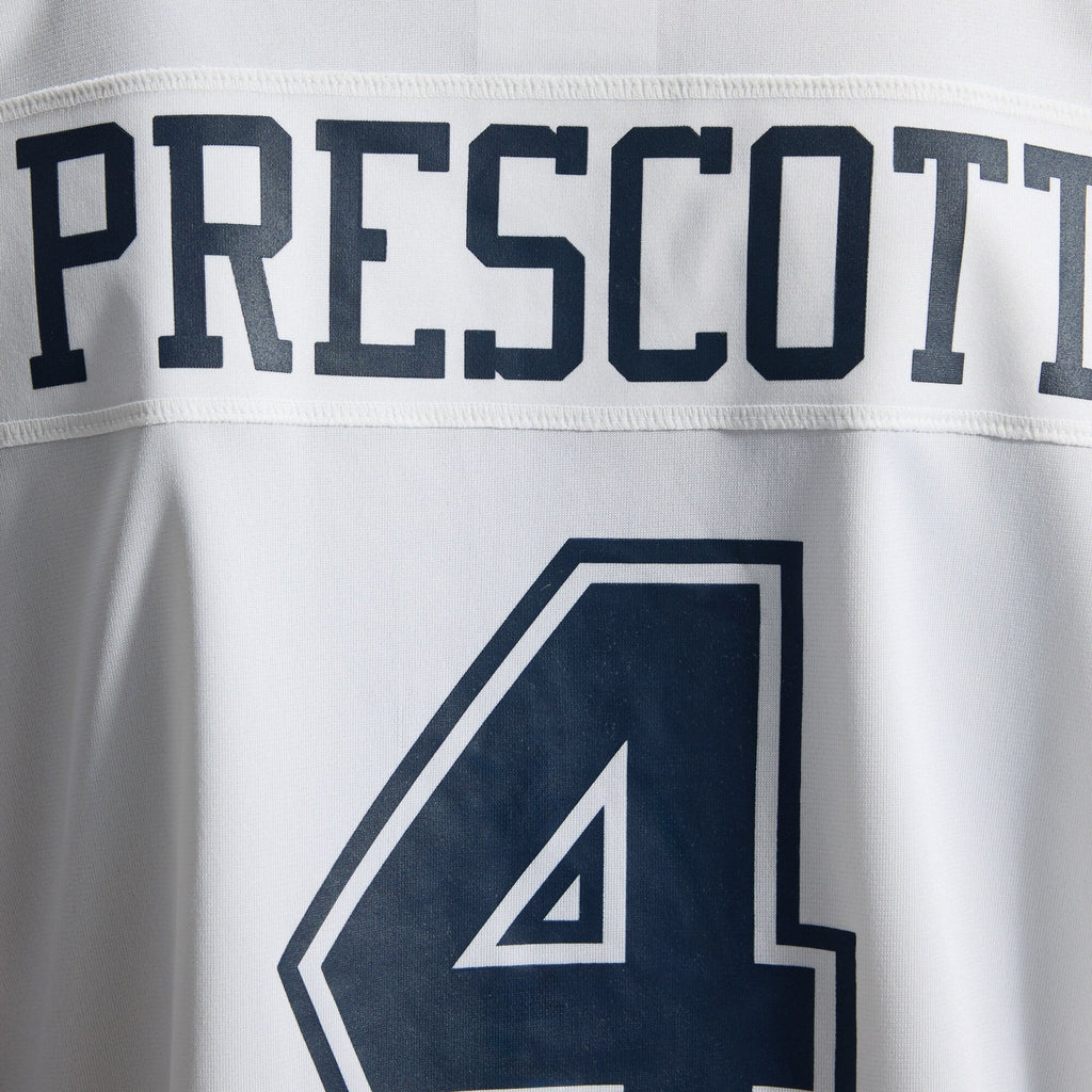 Dallas Cowboys Dak Prescott Nike White Alternate Game Team Jersey