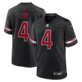 Arizona Cardinals Jeremiyah Love Nike Black Alternate Game Player Jersey