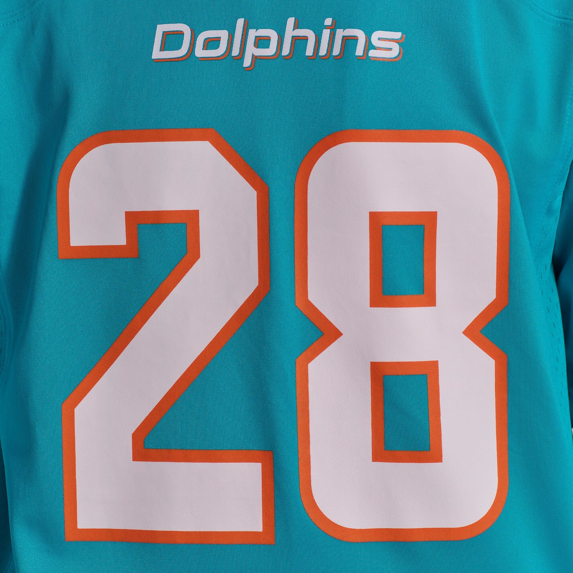 Miami Dolphins Devon Achane Nike Aqua Player Game Jersey