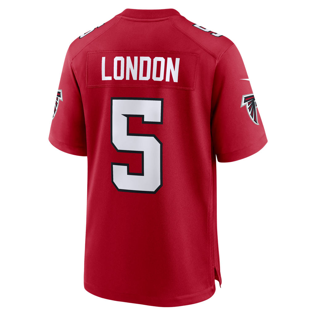 Atlanta Falcons Drake London Nike Red Game Jersey
