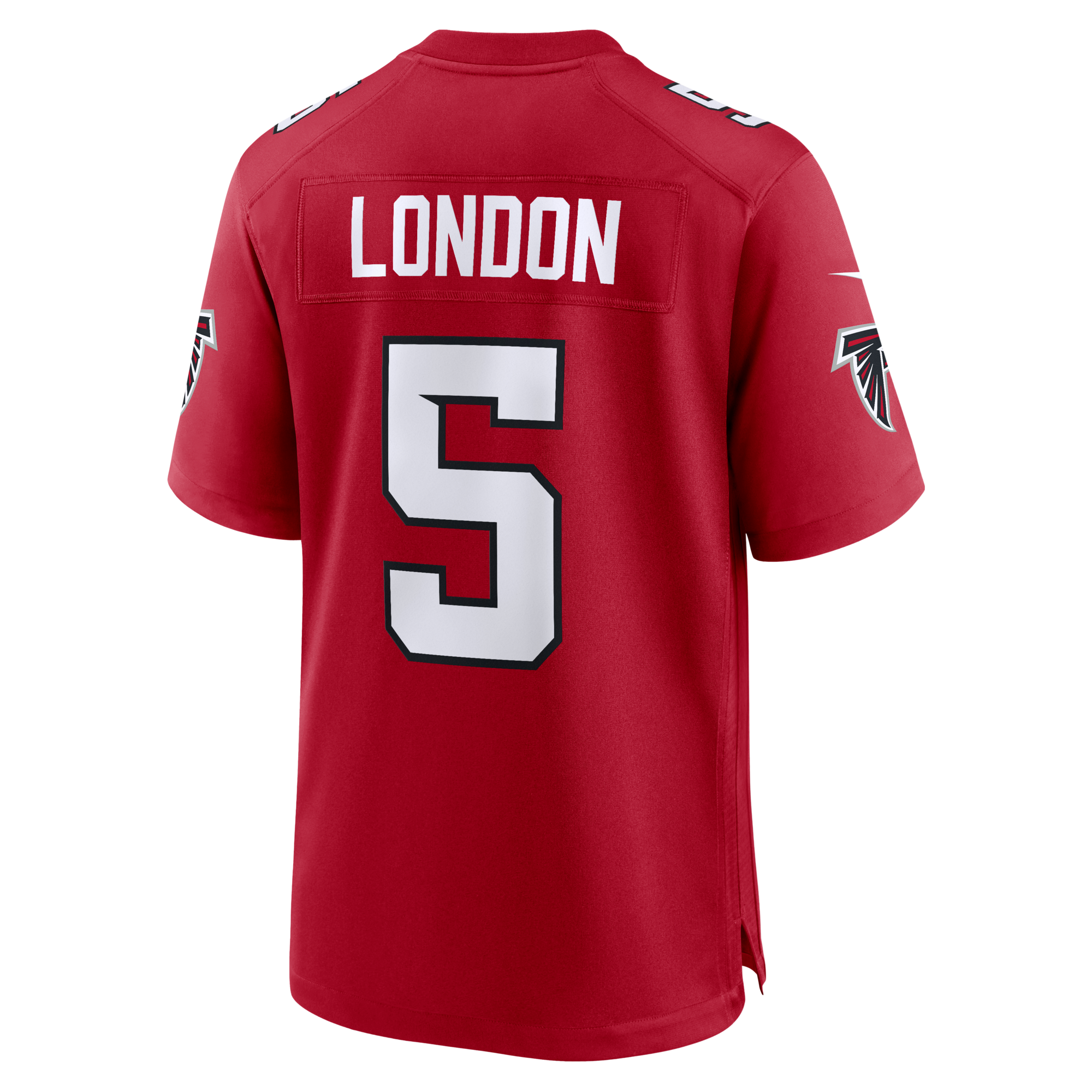 Atlanta Falcons Drake London Nike Red Game Jersey
