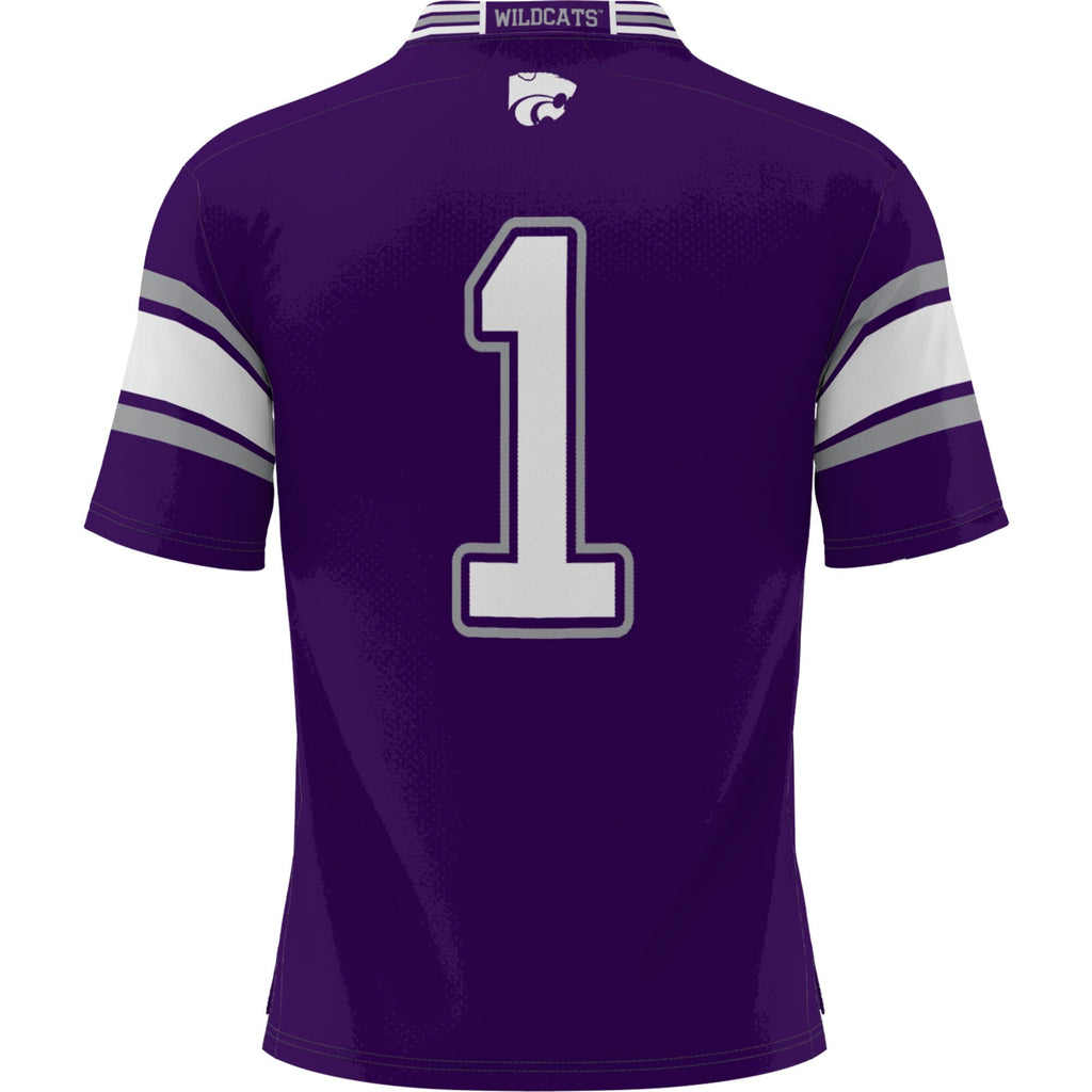 GameDay Greats #1 Purple Kansas State Wildcats Football Jersey
