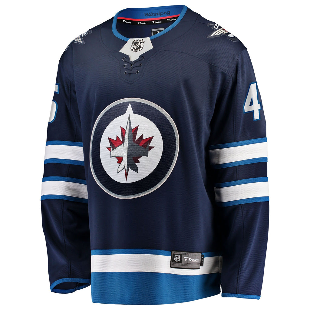 Winnipeg Jets Cole Koepke Fanatics Navy Home Breakaway Jersey