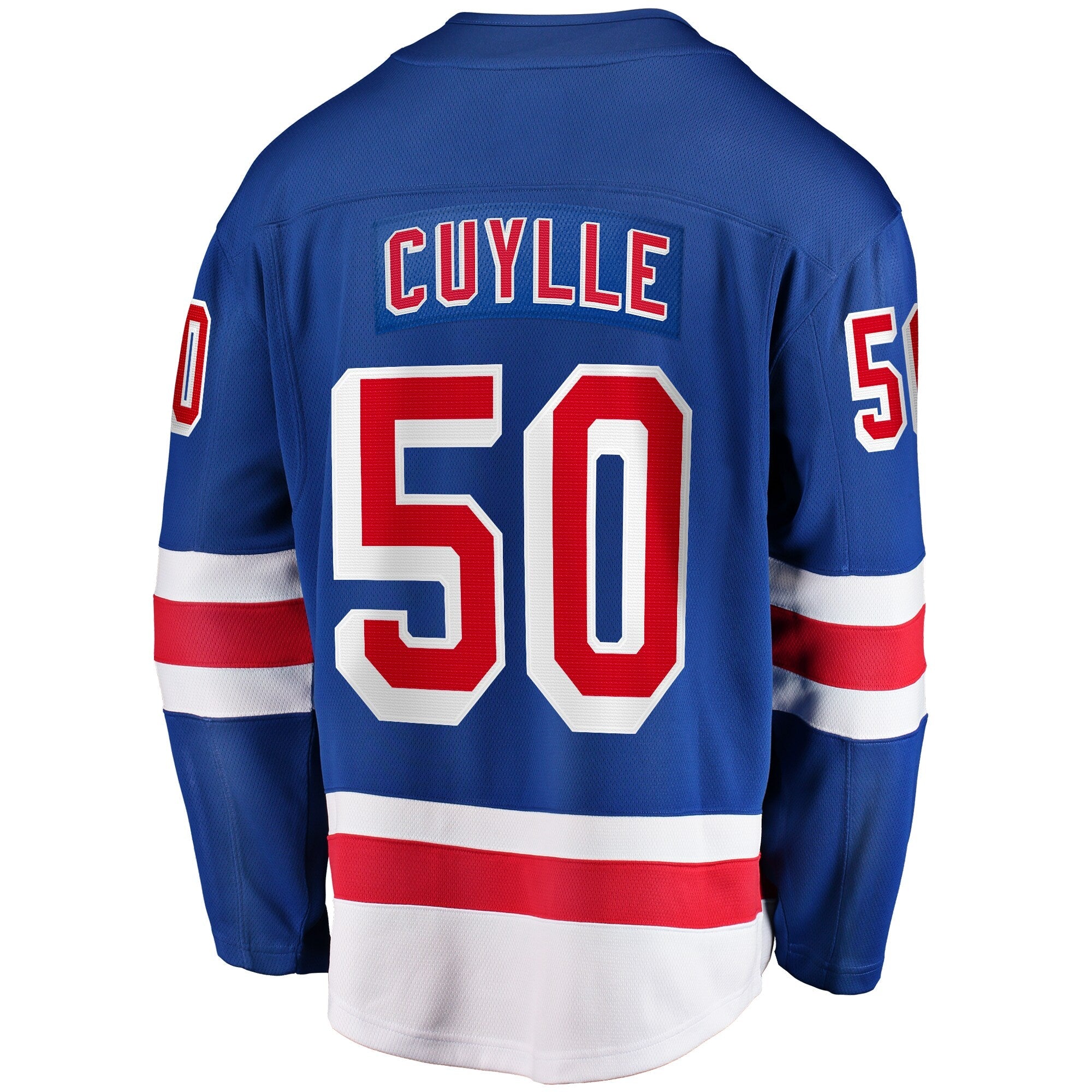 New York Rangers Will Cuylle Fanatics Blue Home Premier Breakaway Player Jersey