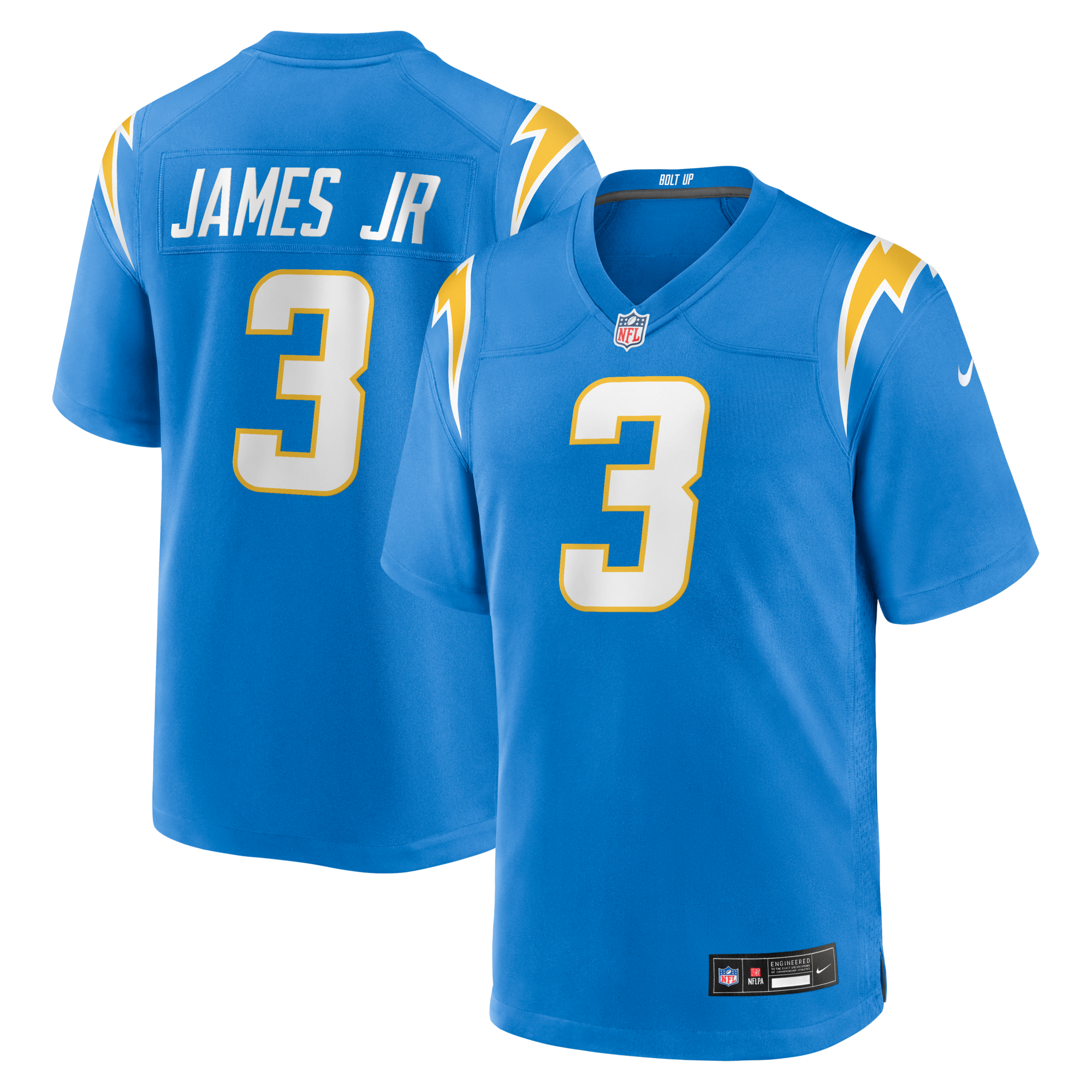 Los Angeles Chargers Derwin James Jr. Nike Powder Blue Game Jersey