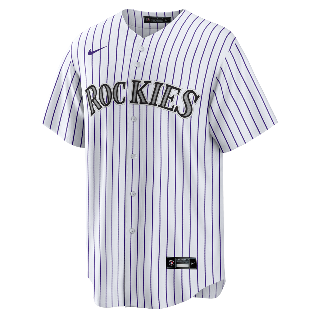 Colorado Rockies Todd Helton Nike White Home Retired Player Replica Jersey