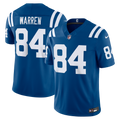 Indianapolis Colts Tyler Warren Nike Royal Team Vapor F.U.S.E. Stitched Limited Jersey