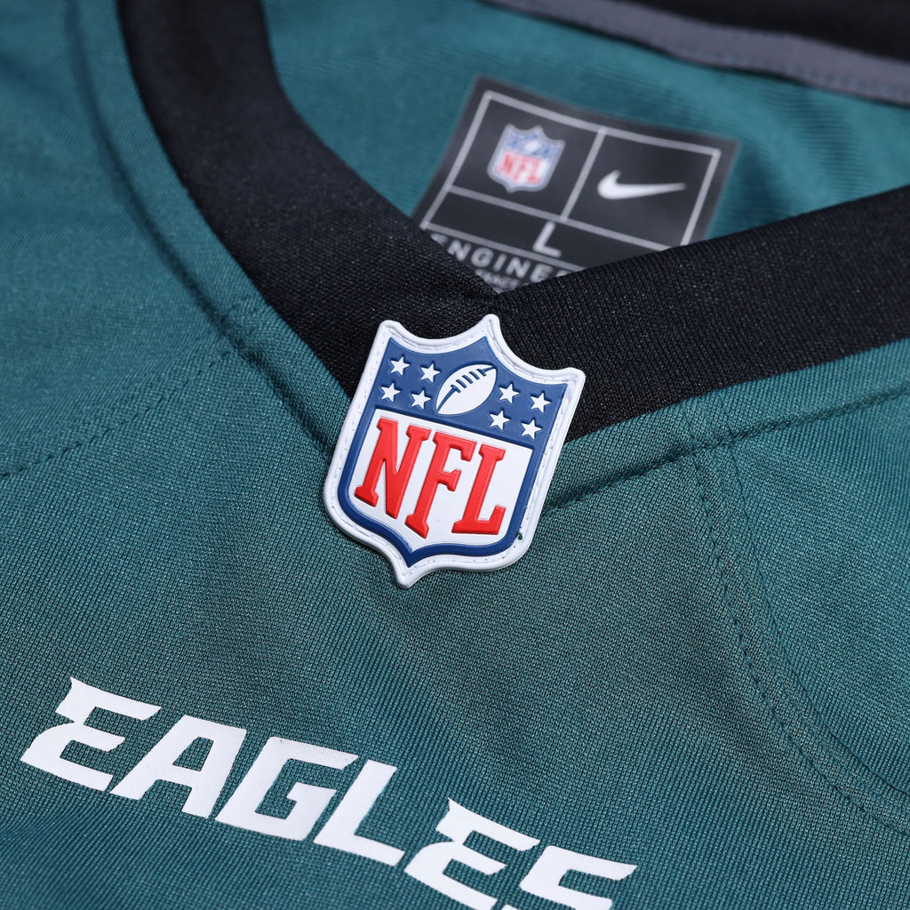 Philadelphia Eagles Jalen Hurts Nike Midnight Green Team Game Jersey