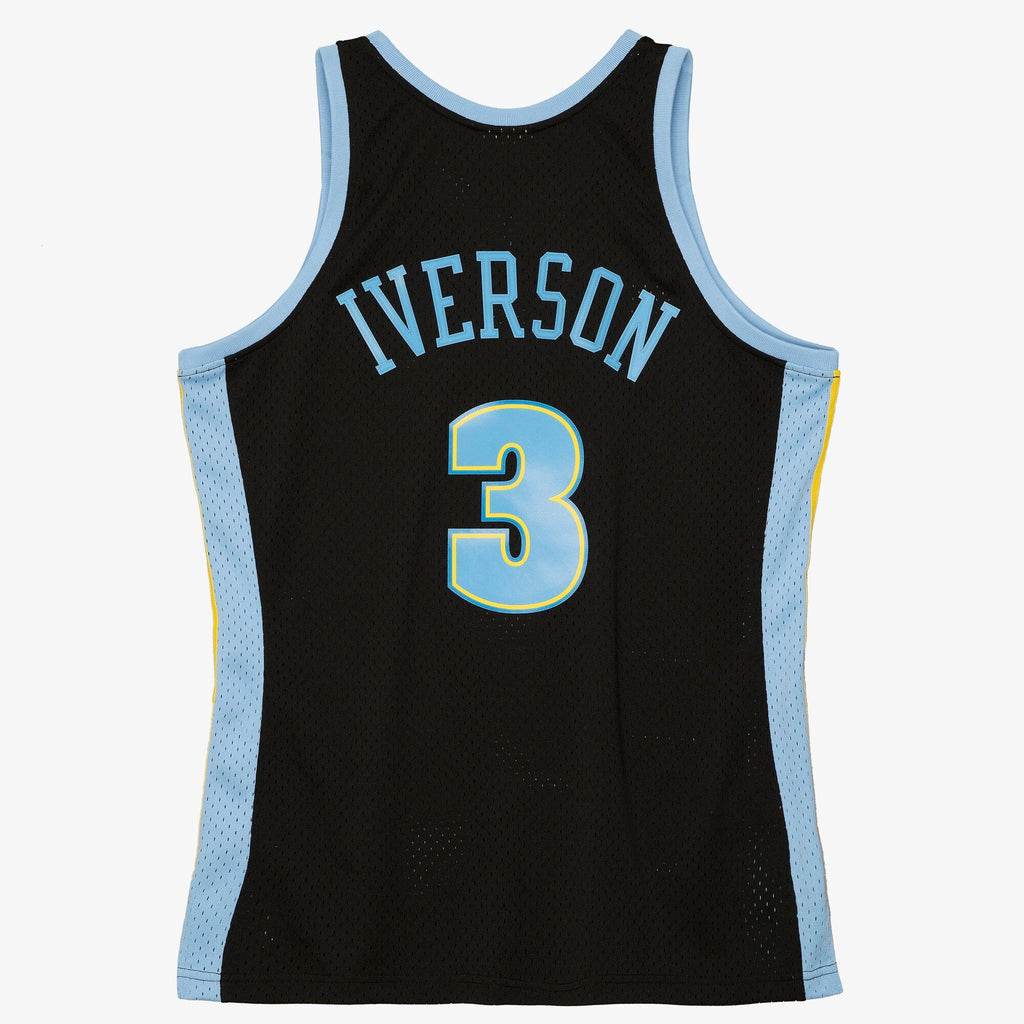 Denver Nuggets Mitchell & Ness Allen Iverson 2006 Reload Swingman Authentic Jersey - Black