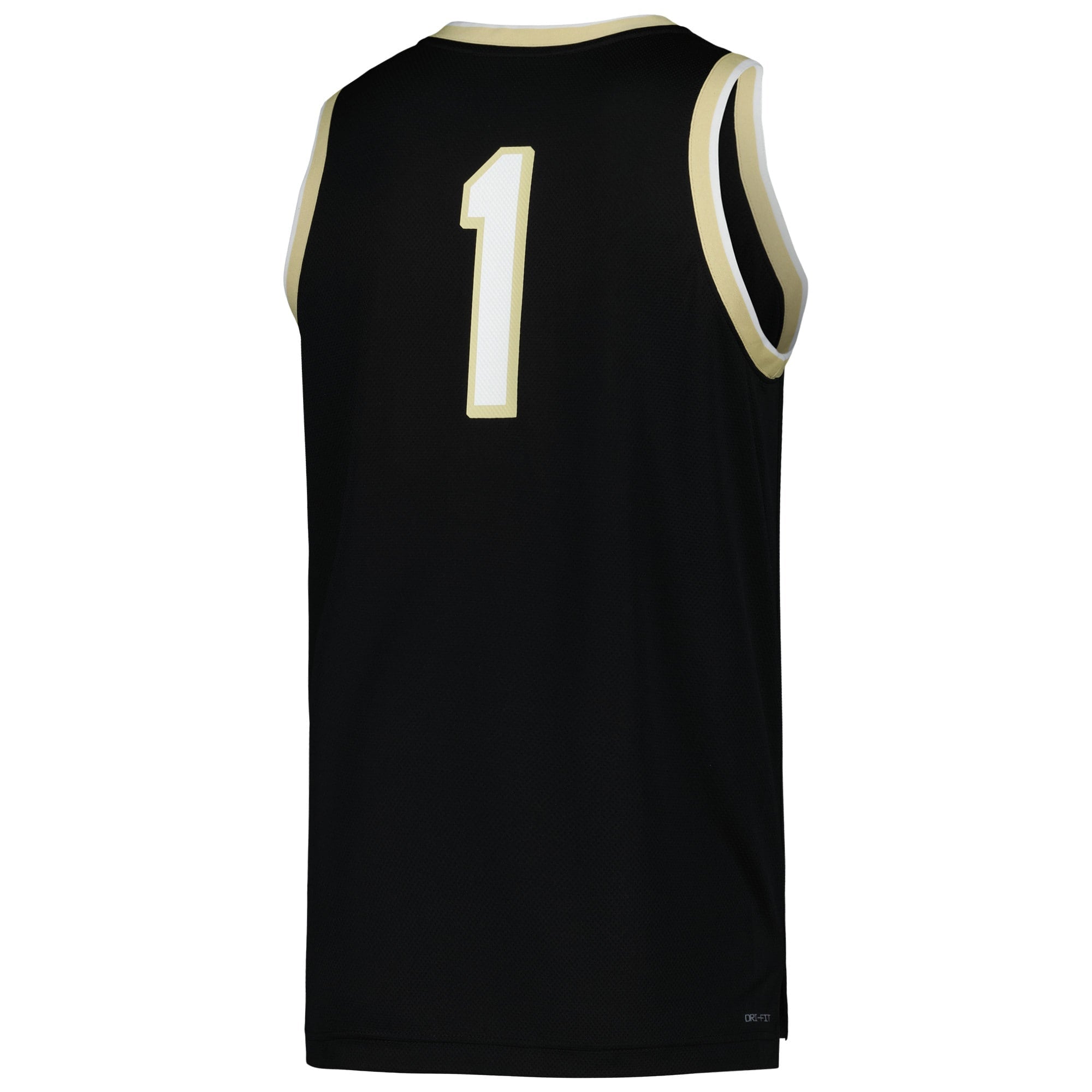 Nike Black Wake Forest Demon Deacons Replica Basketball Jersey