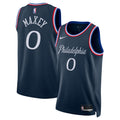 Philadelphia 76ers Nike 2025/26 City Edition Swingman Jersey - Navy - Tyrese Maxey